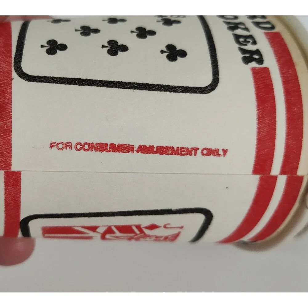Terminator 2 Coffee Cups Wild Card Poker *Sold as pair Movie Prop Paper Ephemera - Picture 5 of 6